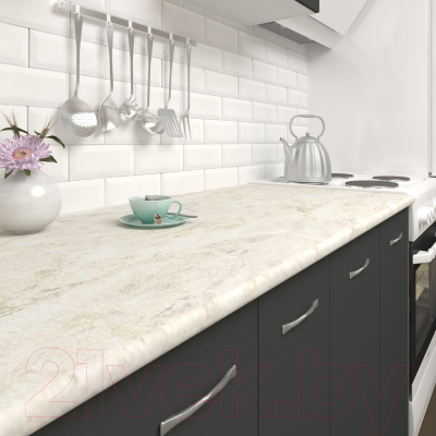 Кухонный гарнитур Mio Tesoro Экстра-лайт 2.2 (антрацит/королевский опал)