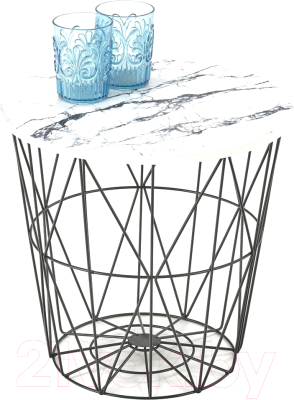 Журнальный столик Halmar Harissa B / V-CH-HARISSA_B-LAW-BIALY - фото