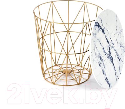 Журнальный столик Halmar Harissa G / V-CH-HARISSA_G-LAW-BIALY