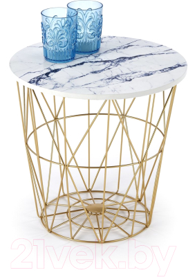 Журнальный столик Halmar Harissa G / V-CH-HARISSA_G-LAW-BIALY