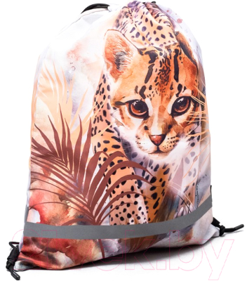 Мешок для обуви Erich Krause Wild Cat / 58848 - фото