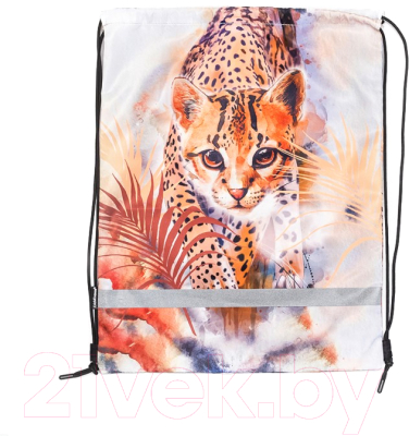 Мешок для обуви Erich Krause Wild Cat / 58848