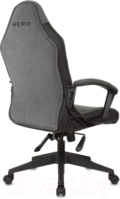 Кресло геймерское Бюрократ Zombie Hero (серый)