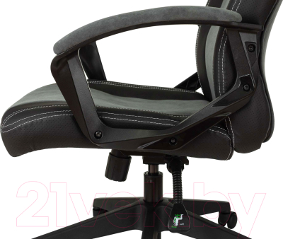 Кресло геймерское Бюрократ Zombie Hero (серый)