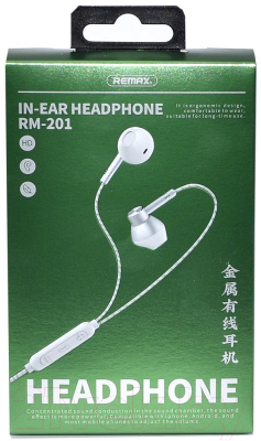 Наушники-гарнитура Remax RM-201
