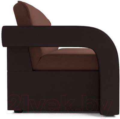 Диван Mebel-Ars Кармен-2 (рогожка шоколад)