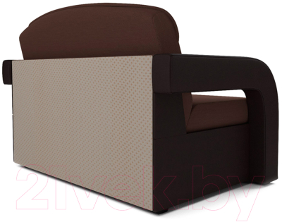 Диван Mebel-Ars Кармен-2 (рогожка шоколад)