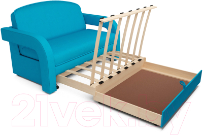 Диван Mebel-Ars Кармен-2 (синий)