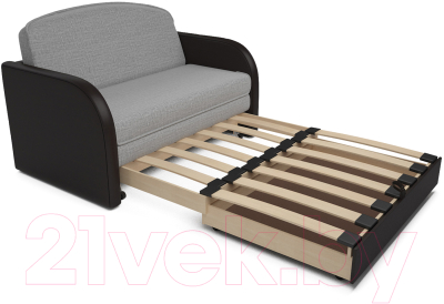 Диван Mebel-Ars Малютка (рогожка серый)