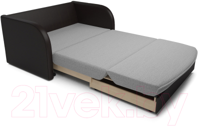 Диван Mebel-Ars Малютка (рогожка серый)