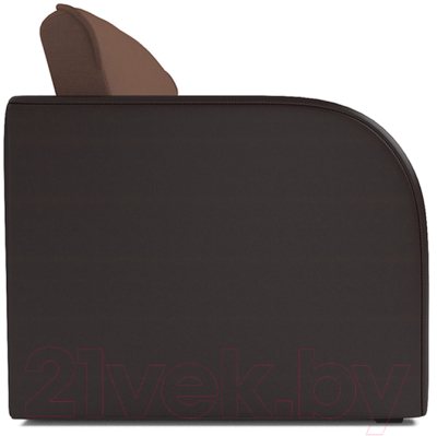 Диван Mebel-Ars Малютка (рогожка шоколад)