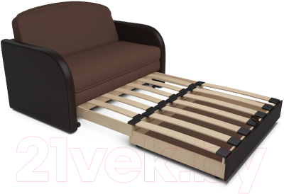 Диван Mebel-Ars Малютка (рогожка шоколад)