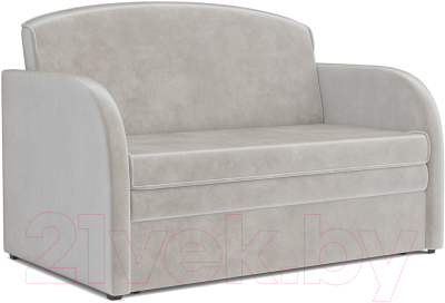 Диван Mebel-Ars Малютка (бархат бежевый Star Velvet 6 Light Beige) - фото