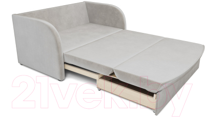 Диван Mebel-Ars Малютка (бархат бежевый Star Velvet 6 Light Beige)