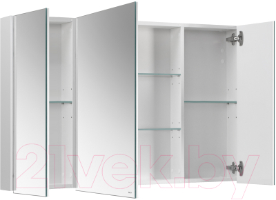 Шкаф с зеркалом для ванной Belux Триумф ВШ 110