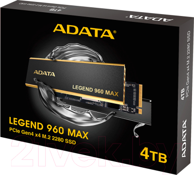 SSD диск A-data Legend 960 Max 4TB (ALEG-960M-4TCS)