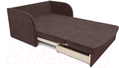 Диван Mebel-Ars Малютка (велюр молочный шоколад НВ-178 13)