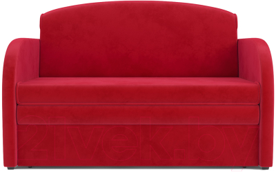 Диван Mebel-Ars Малютка (кордрой красный)