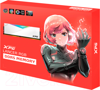 Оперативная память DDR5 A-data AX5U6400C3232G-DCLARWH