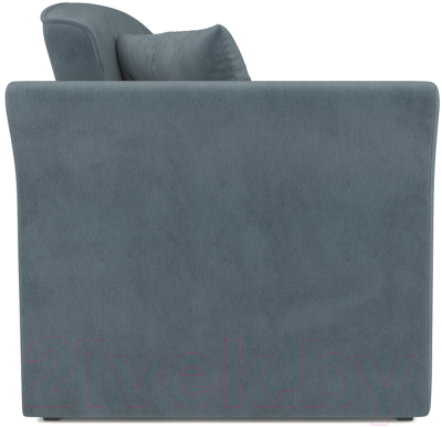 Диван Mebel-Ars Малютка №2 (велюр серо-синий HB-178 26)