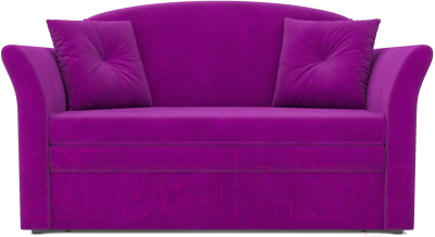 Диван Mebel-Ars Малютка №2 (фиолетовый)