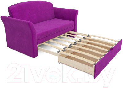 Диван Mebel-Ars Малютка №2 (фиолетовый)
