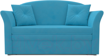 Диван Mebel-Ars Малютка №2 (рогожка синий)