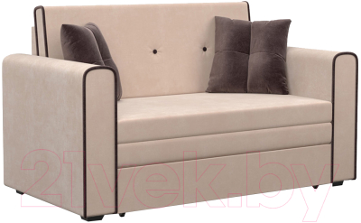 Диван Mebel-Ars Санта (кордрой бежевый) - фото
