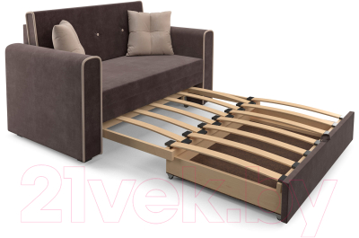 Диван Mebel-Ars Санта (кордрой коричневый)