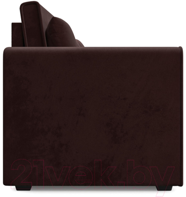 Диван Mebel-Ars Санта (велюр шоколадный НВ-178 16)