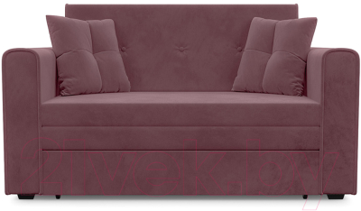 Диван Mebel-Ars Санта (велюр пудра НВ-178 18)