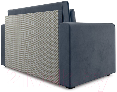 Диван Mebel-Ars Санта (велюр серо-синий НВ-178 26)