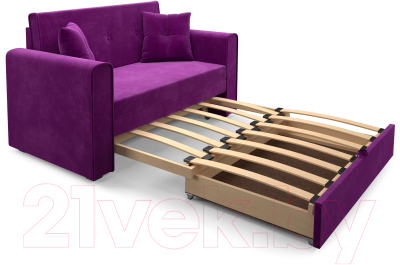 Диван Mebel-Ars Санта (фиолетовый)