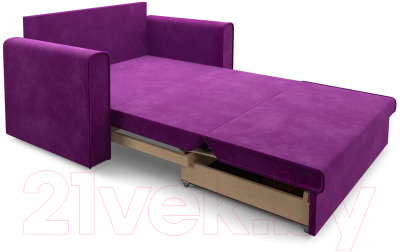 Диван Mebel-Ars Санта (фиолетовый)