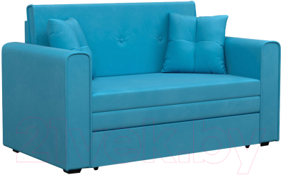 Диван Mebel-Ars Санта (синий) - фото