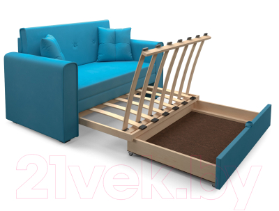 Диван Mebel-Ars Санта (синий)