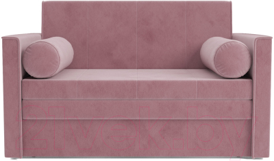 Диван Mebel-Ars Санта №2 (велюр пудра НВ-178 18)