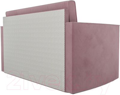 Диван Mebel-Ars Санта №2 (велюр пудра НВ-178 18)