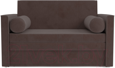 Диван Mebel-Ars Санта №2 (велюр молочный шоколад НВ-178 13)