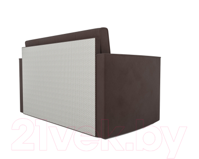 Диван Mebel-Ars Санта №2 (велюр молочный шоколад НВ-178 13)