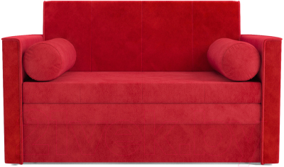 Диван Mebel-Ars Санта №2 (кордрой красный)
