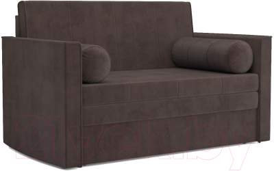 Диван Mebel-Ars Санта №2 (кордрой коричневый) - фото