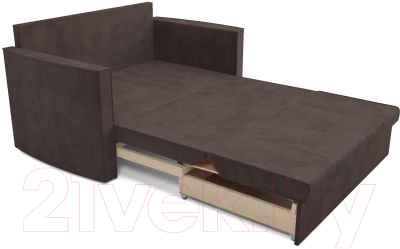 Диван Mebel-Ars Санта №2 (кордрой коричневый)