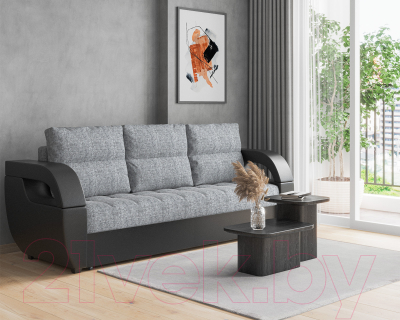 Диван Mebel-Ars Мартин (рогожка серый)