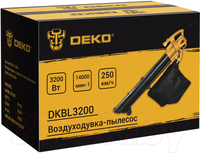 Воздуходувка Deko DKBL3200 / 065-1208