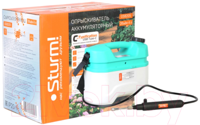 Опрыскиватель аккумуляторный Sturm! GS8205