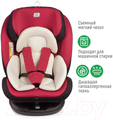 Автокресло Smart Travel Boss Isofix / KRES3578 (марсала)