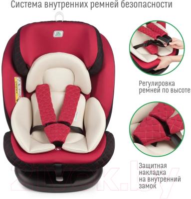 Автокресло Smart Travel Boss Isofix / KRES3578 (марсала)