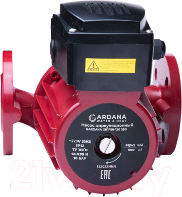 Циркуляционный насос Gardana GR3F 40-120 250 / UT0126 - фото