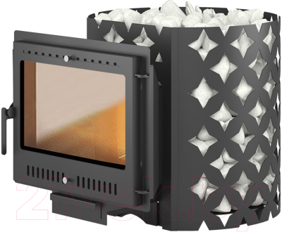 Печь-каменка Этна 24 Панорама М - фото